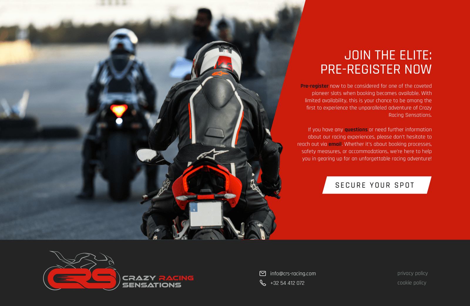 Webdesign CRS racing