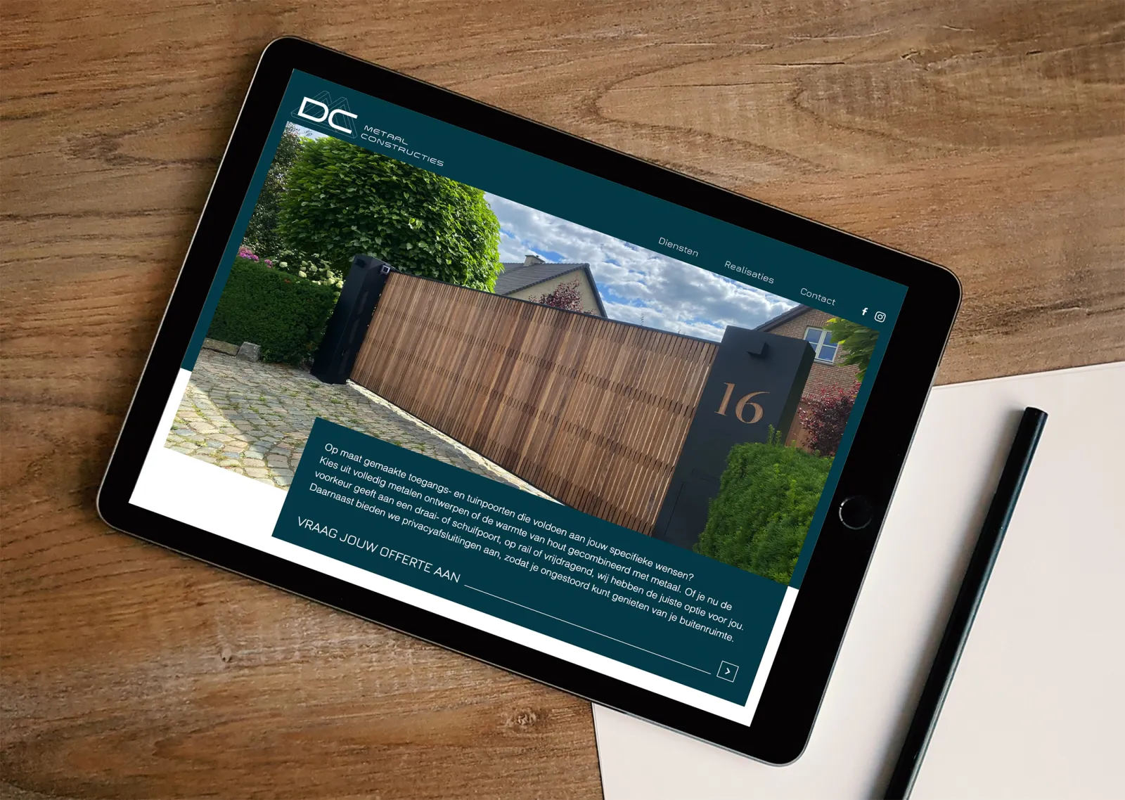 DC Metaal­constructies | Branding & Web Design